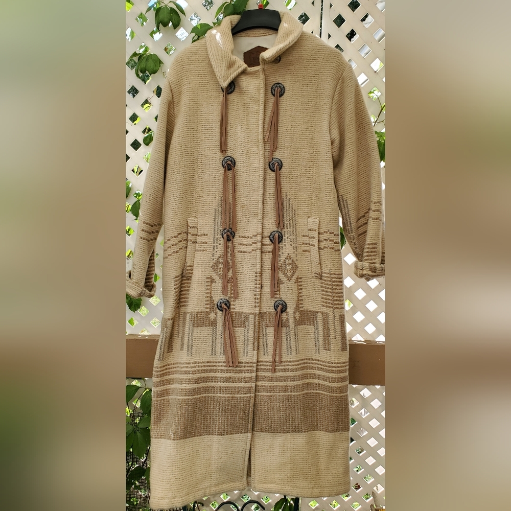 Vintage Woolrich Horse Coat Womens size M